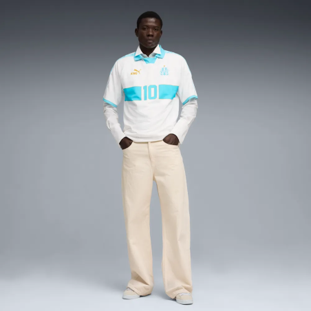 Maillot OM King Retro blanc