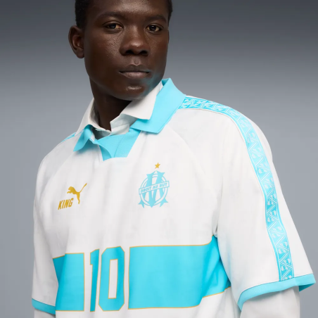 Maillot OM King Retro blanc
