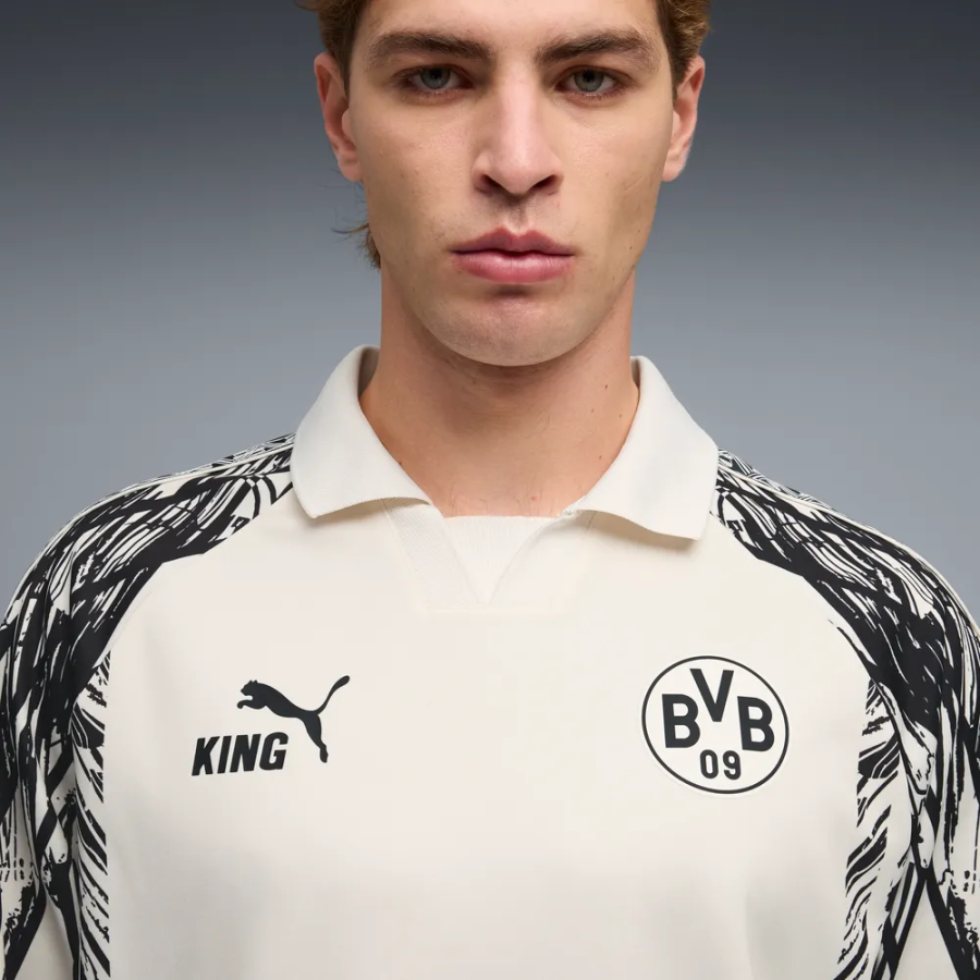 Maillot Dortmund King blanc noir