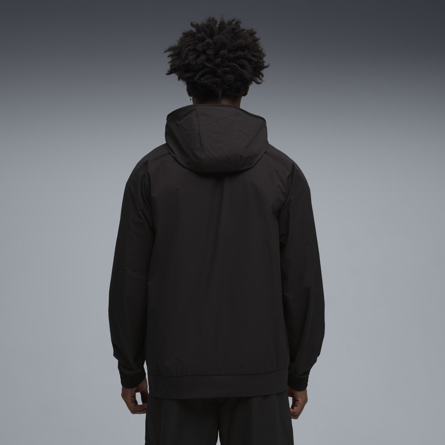 Veste survêtement OM Africa PumaTech noir jaune