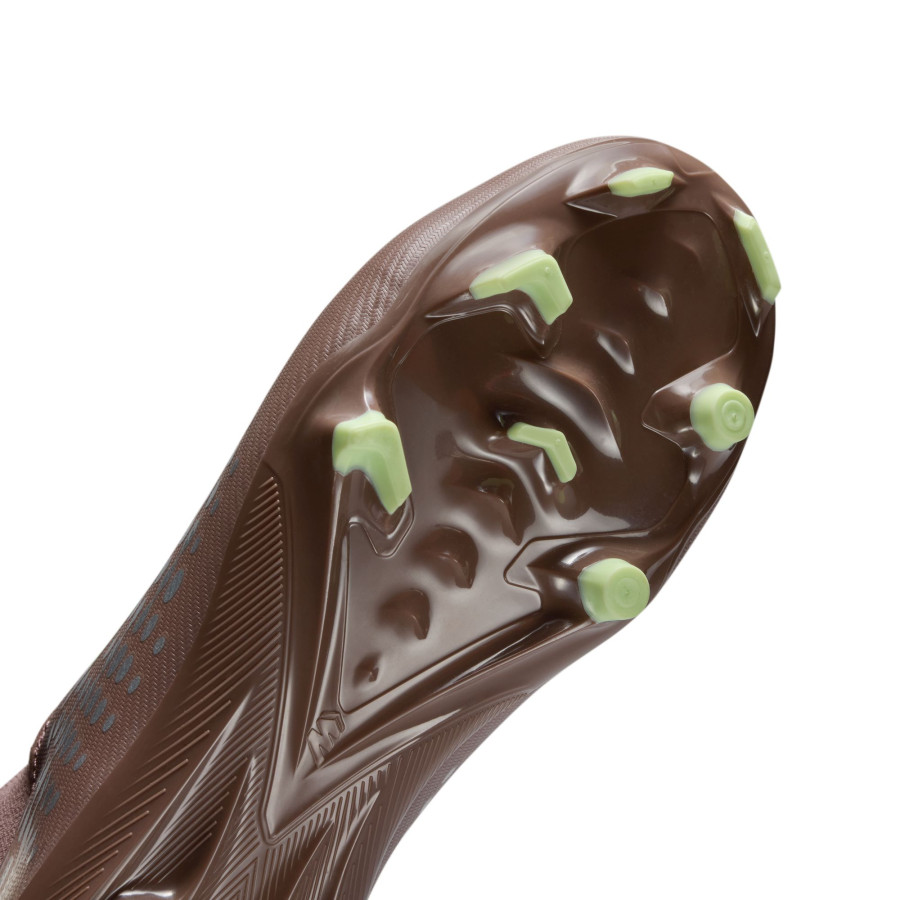 Nike Air Zoom Mercurial Superfly 10 Academy junior Mbappé FG/MG marron vert