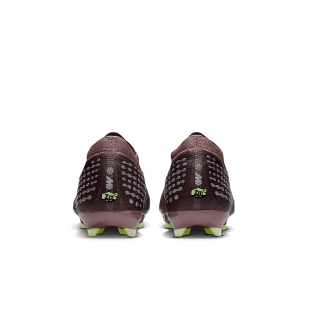 Nike Air Zoom Mercurial Vapor 16 Pro junior Mbappé FG marron vert
