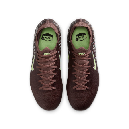 Nike Air Zoom Mercurial Vapor 16 Pro junior Mbappé FG marron vert