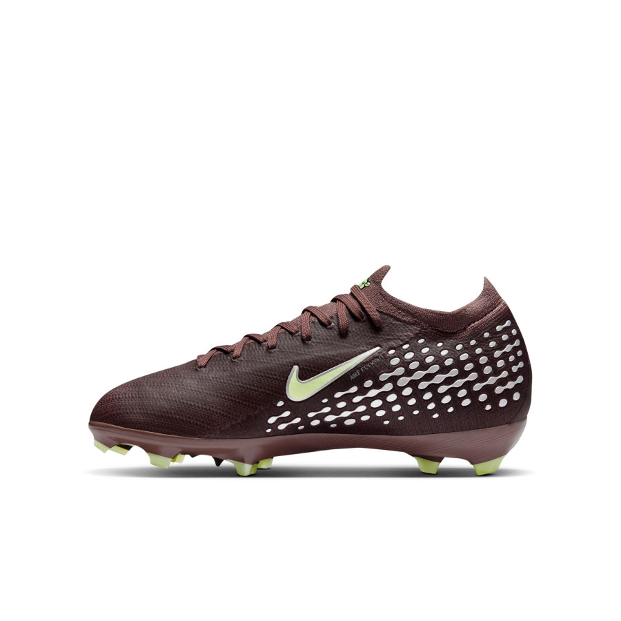 Nike Air Zoom Mercurial Vapor 16 Pro junior Mbappé FG marron vert
