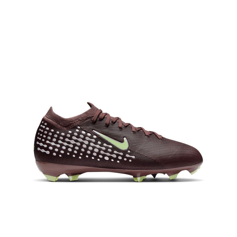 Nike Air Zoom Mercurial Vapor 16 Pro junior Mbappé FG marron vert