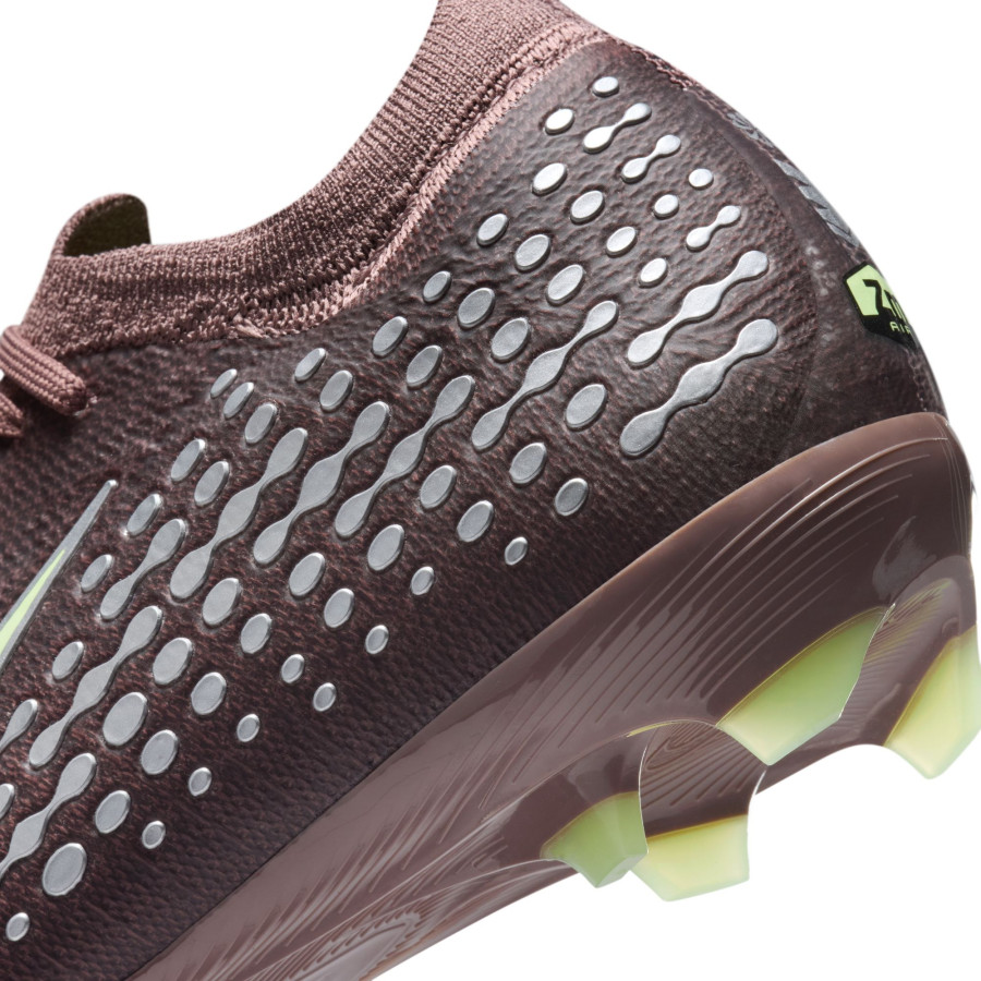 Nike Air Zoom Mercurial Vapor 16 Pro junior Mbappé FG marron vert