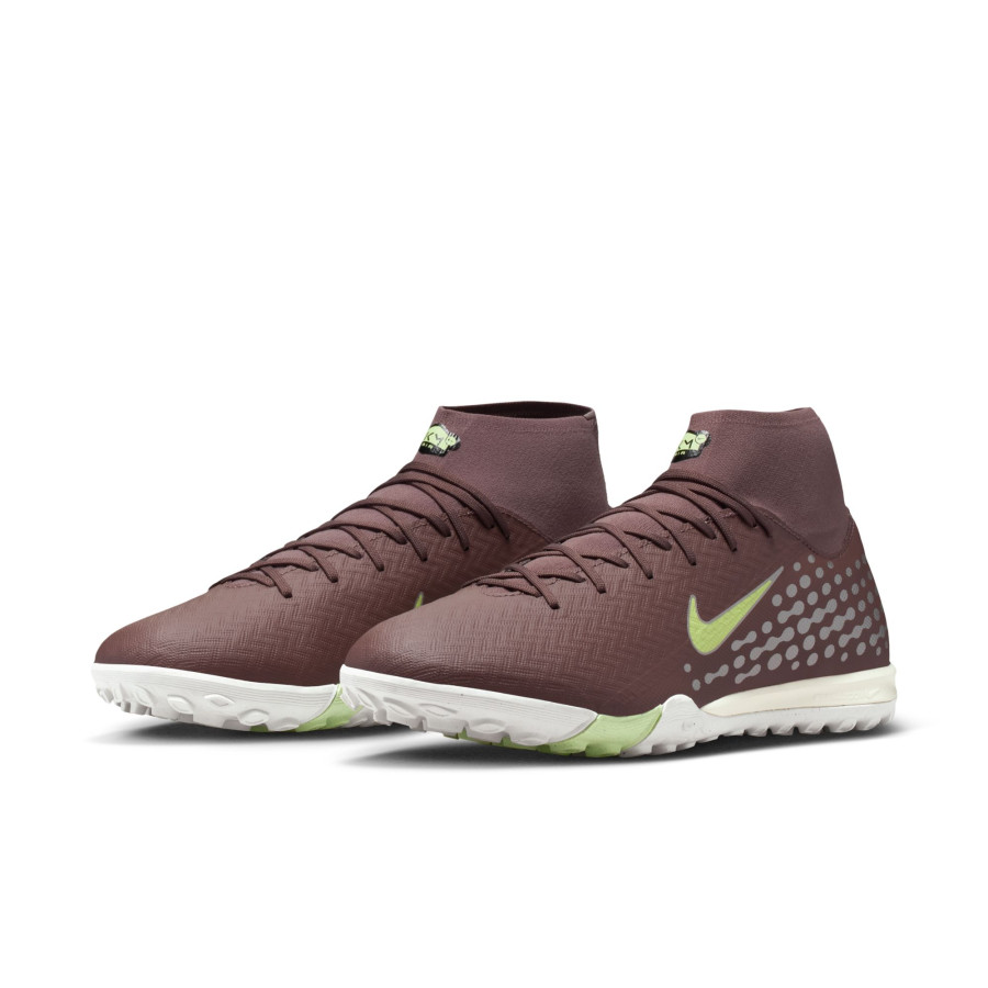 Nike Air Zoom Mercurial Superlfy 10 Academy Mbappé Turf marron vert