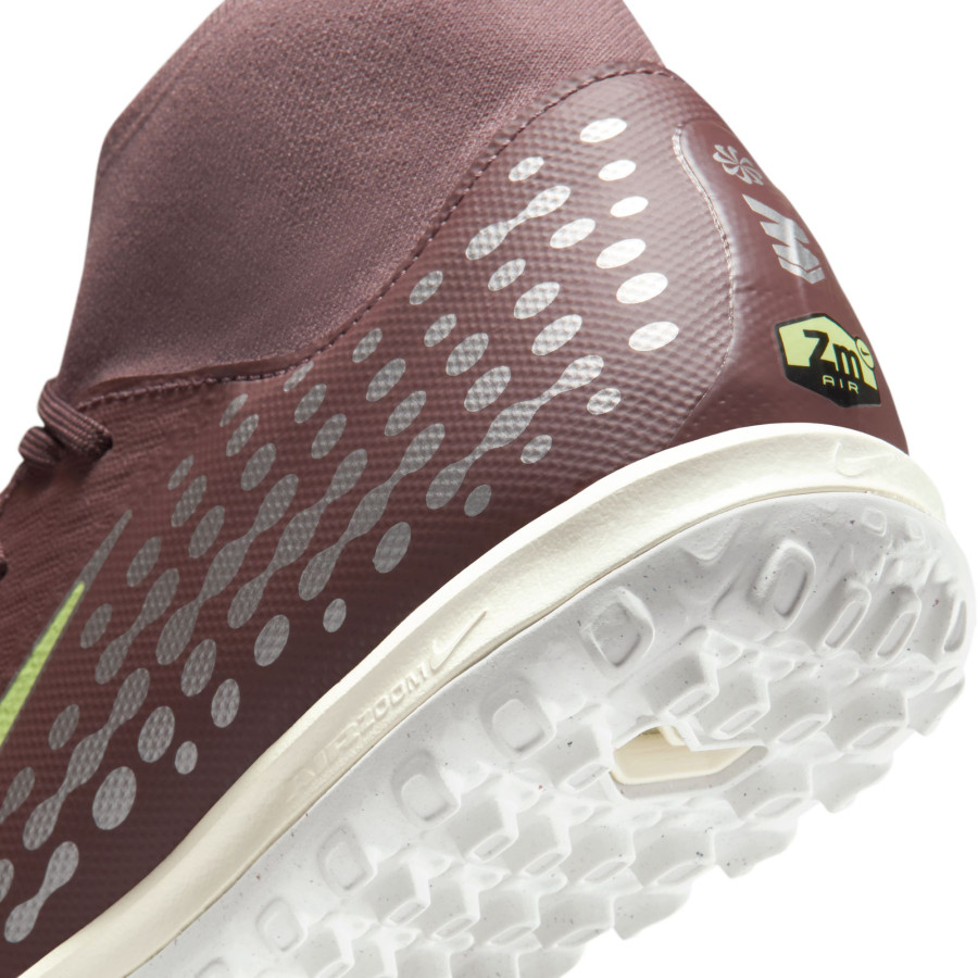 Nike Air Zoom Mercurial Superlfy 10 Academy Mbappé Turf marron vert