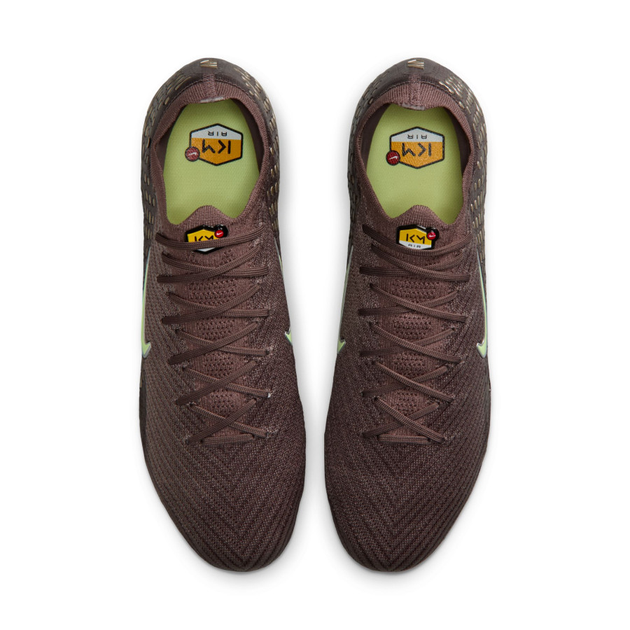 Nike Air Zoom Mercurial Vapor 16 Elite Mbappé AG-Pro marron vert