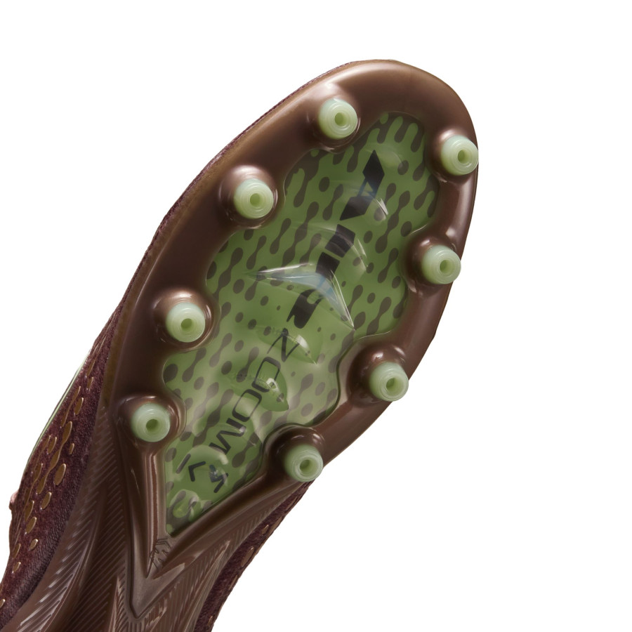 Nike Air Zoom Mercurial Vapor 16 Elite Mbappé AG-Pro marron vert