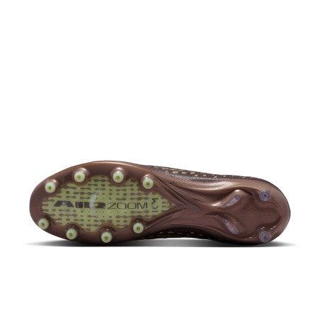 Nike Air Zoom Mercurial Vapor 16 Elite Mbappé AG-Pro marron vert