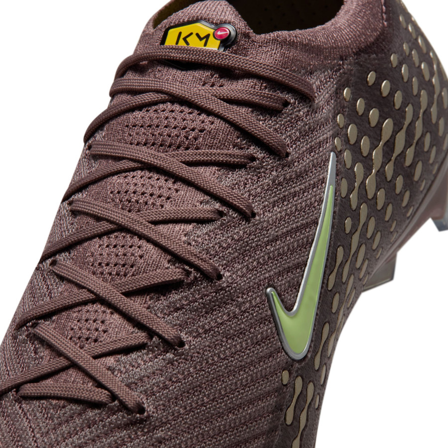 Nike Air Zoom Mercurial Vapor 16 Elite Mbappé FG marron vert
