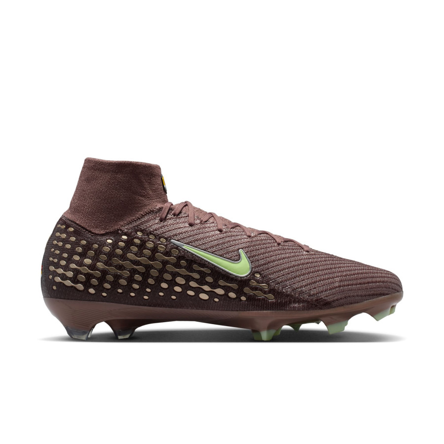 Nike Air Zoom Mercurial Superfly 10 Elite Mbappé FG marron vert