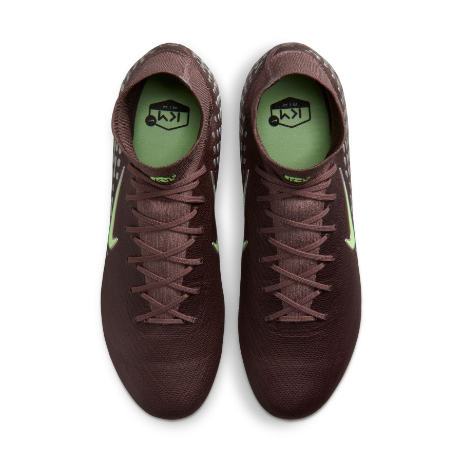 Nike Air Zoom Mercurial Superlfy 10 Pro Mbappé FG marron vert