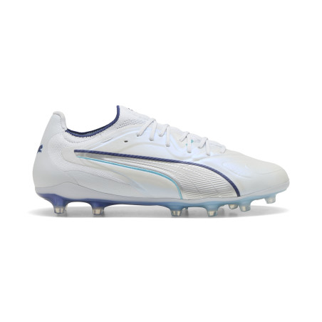 Puma King 20 Ultimate FG/AG blanc bleu