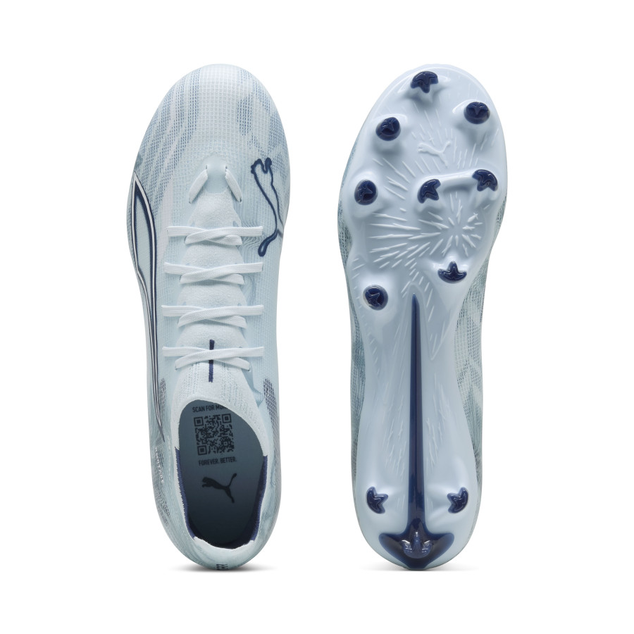 Puma Ultra 6 Pro FG/AG blanc bleu