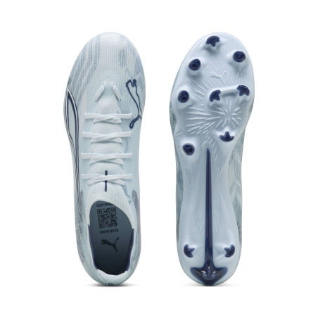 Puma Ultra 6 Pro FG/AG blanc bleu
