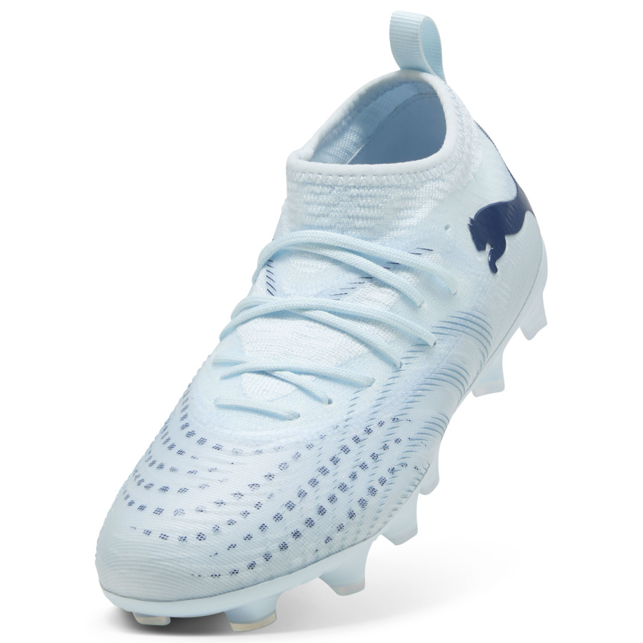 Puma Future 9 Match junior FG/AG blanc bleu