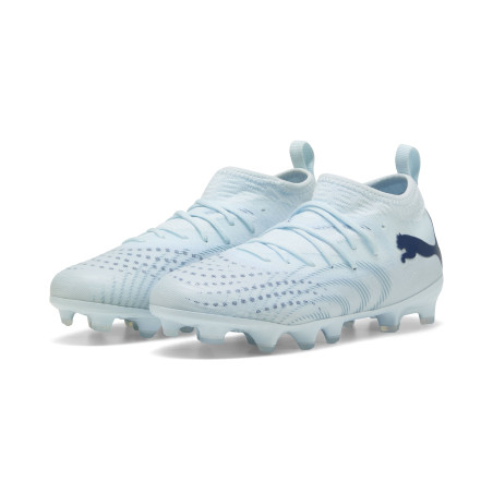 Puma Future 9 Match junior FG/AG blanc bleu