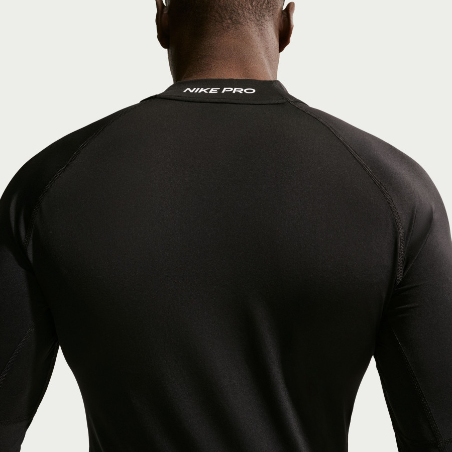 M NP DF TIGHT LS MOCK