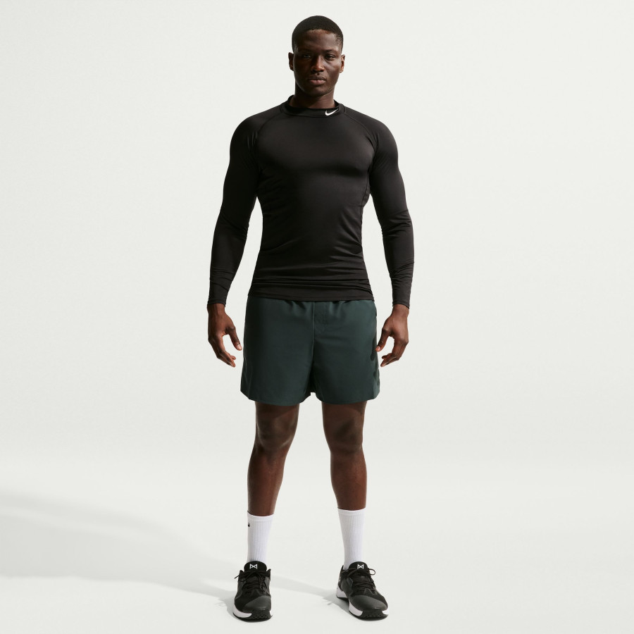 M NP DF TIGHT LS MOCK
