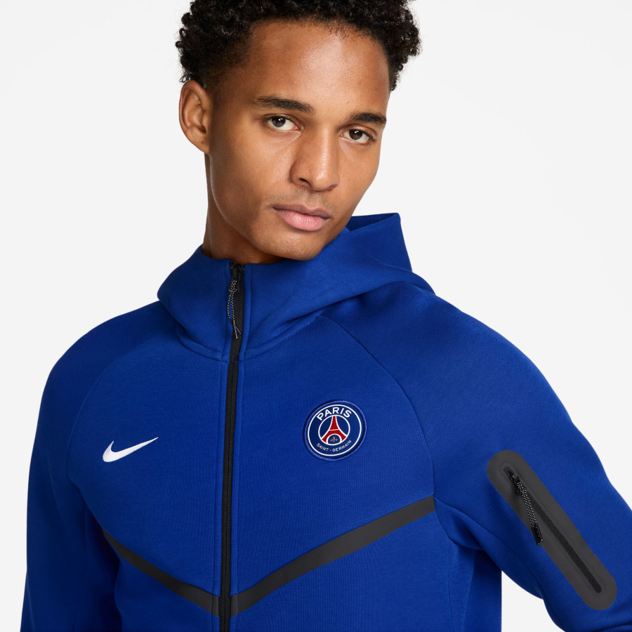 PSG M NK TCH FLC FZ WR HOODIE