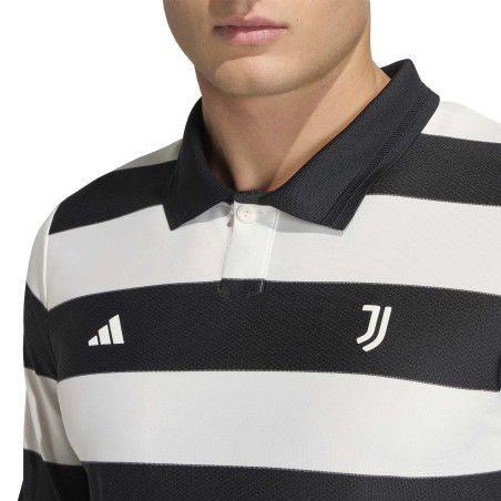 Maillot manches longues Juventus x Sgura authentique noir blanc