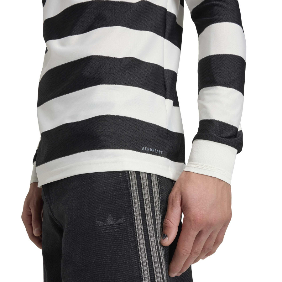 Maillot manches longues Juventus x Sgura authentique noir blanc