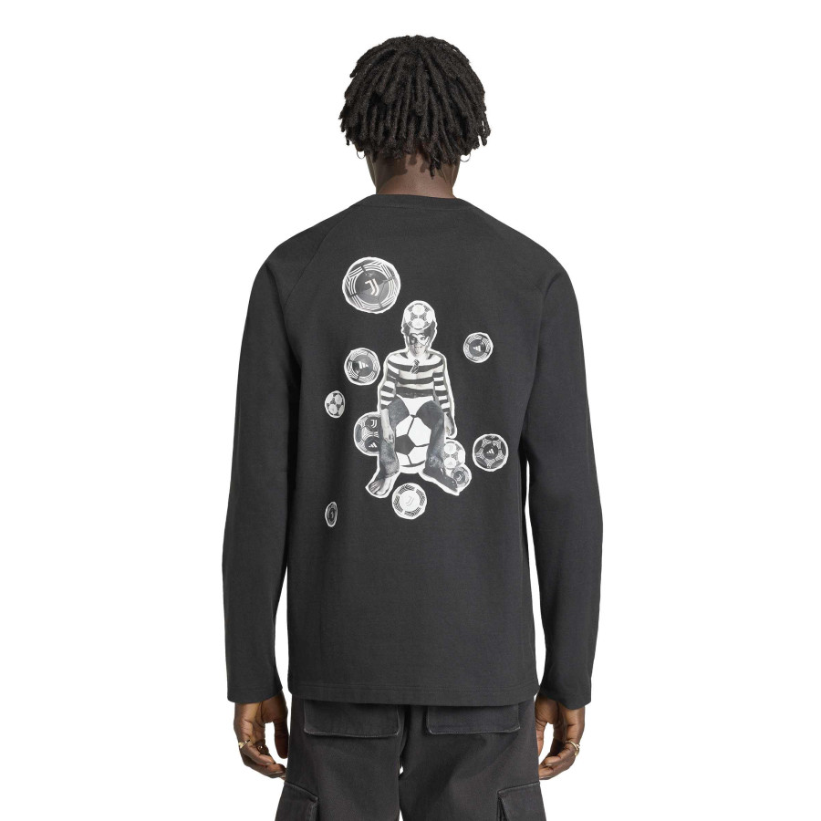 T-shirt manches longues Juventus x Sgura noir