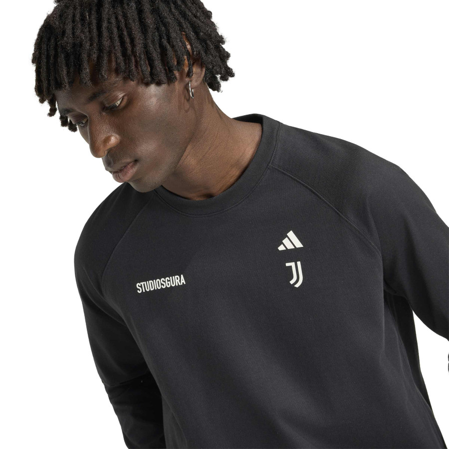 T-shirt manches longues Juventus x Sgura noir