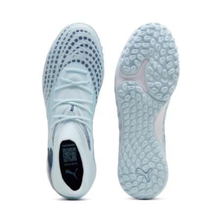 Puma Future 9 Match Turf blanc bleu