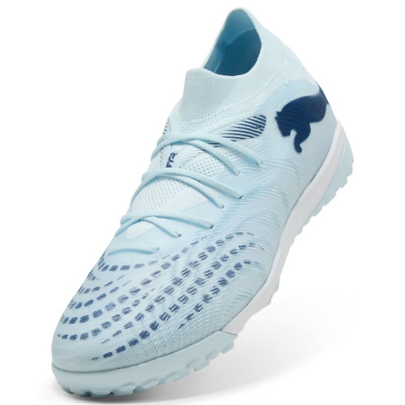 Puma Future 9 Match Turf blanc bleu