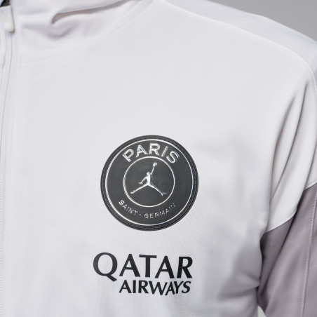 Ensemble survêtement PSG Strike blanc rose