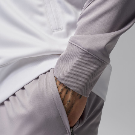 Ensemble survêtement PSG Strike blanc rose