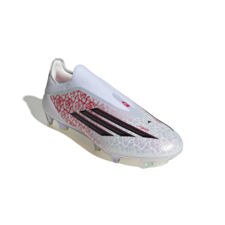 adidas F50 Lamine Yamal LaceLess Elite FG blanc rouge