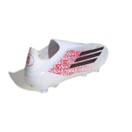 adidas F50 Lamine Yamal LaceLess Elite FG blanc rouge
