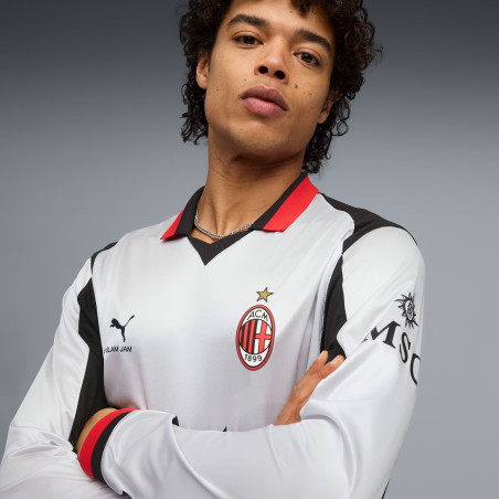 Maillot manches longues Milan AC X Slam Jam gris 2025/26