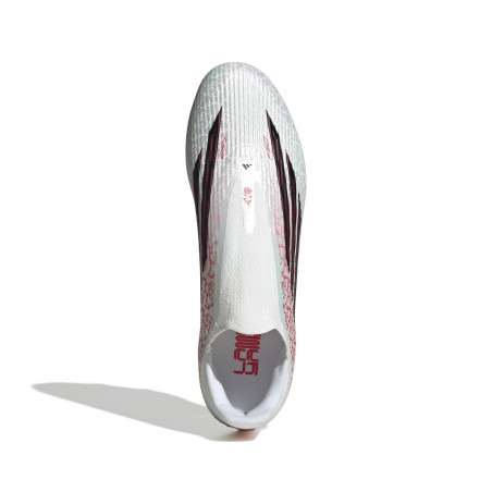 adidas F50 Lamine Yamal LaceLess League FG/MG blanc rouge