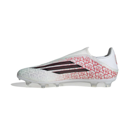 adidas F50 Lamine Yamal LaceLess League FG/MG blanc rouge
