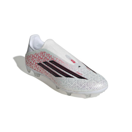 adidas F50 Lamine Yamal LaceLess League FG/MG blanc rouge