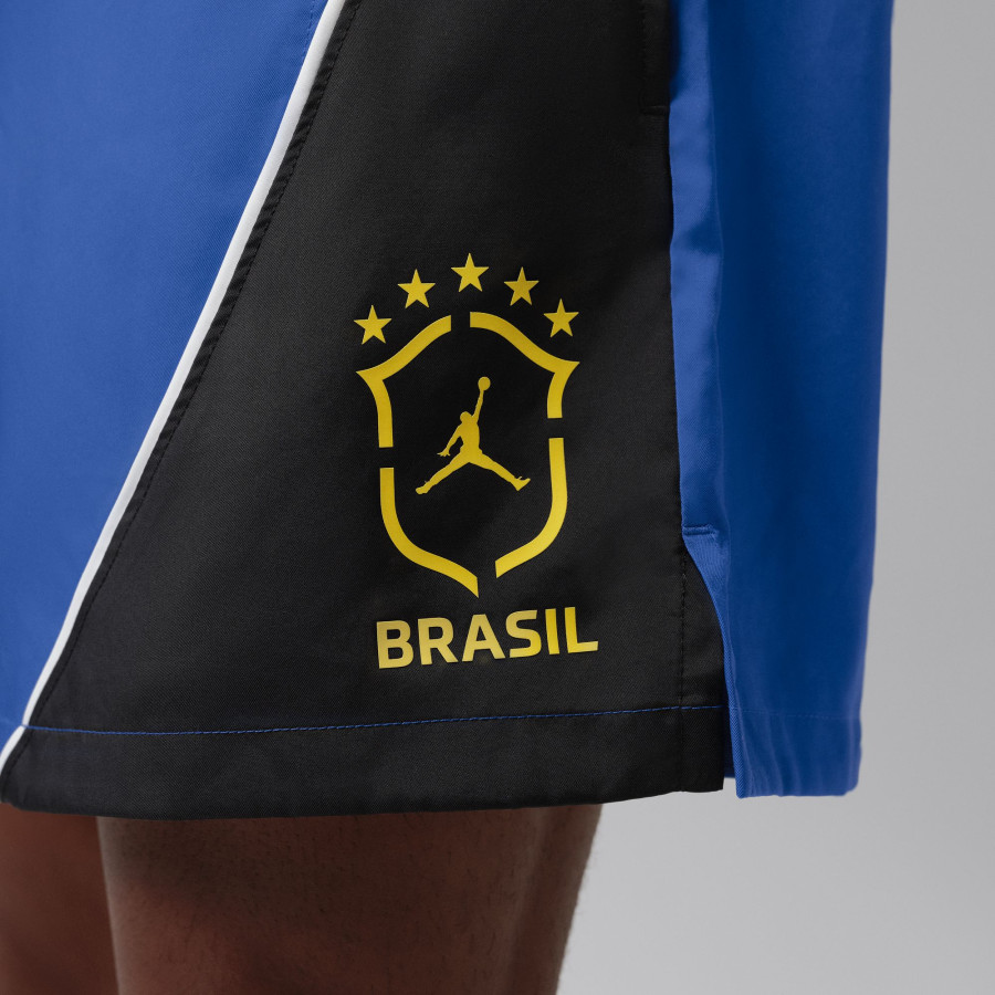 Short Lifestyle Brésil bleu jaune