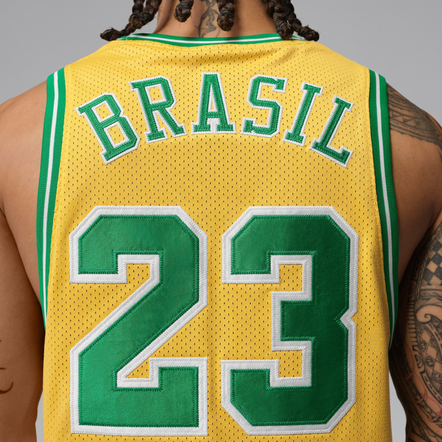 Débardeur Lifestyle Brésil Jordan jaune