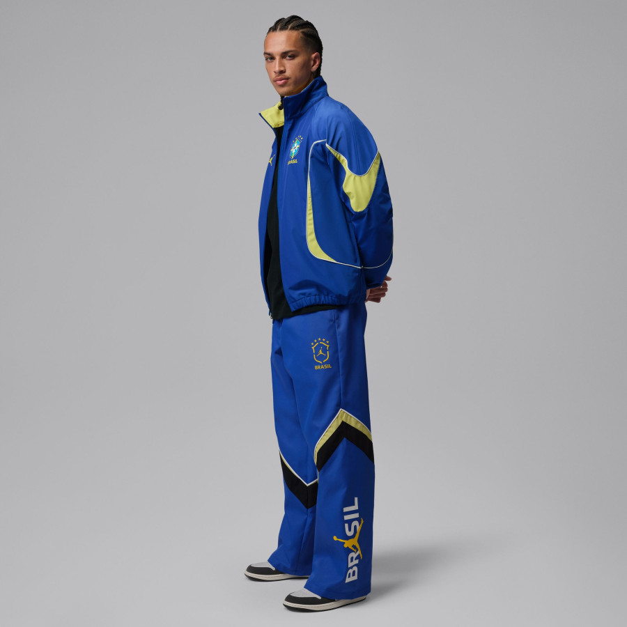 Pantalon survêtement Lifestyle Brésil Jordan bleu