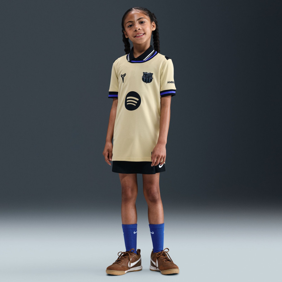 Maillot junior FC Barcelone extérieur 2025/26
