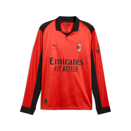 Maillot manches longues Milan AC X Slam Jam rouge 2025/26