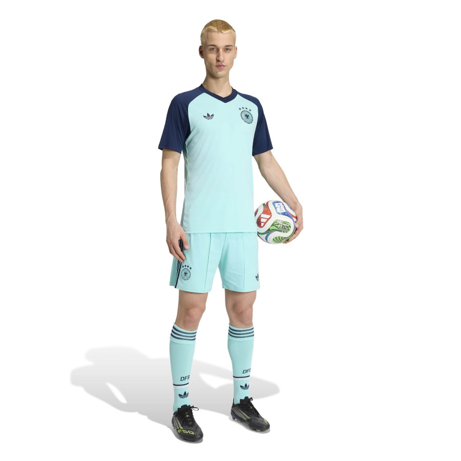 Maillot avant match Allemagne bleu