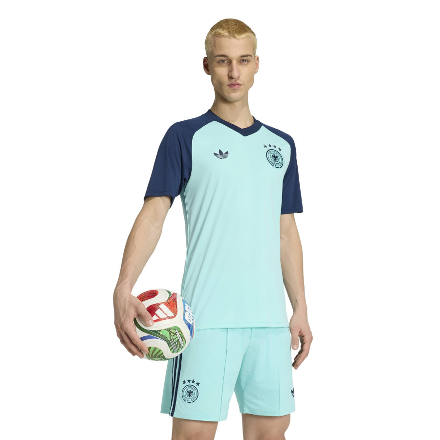 Maillot avant match Allemagne bleu
