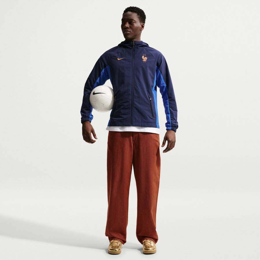 Coupe vent Equipe de France bleu