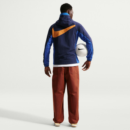 Coupe vent Equipe de France bleu