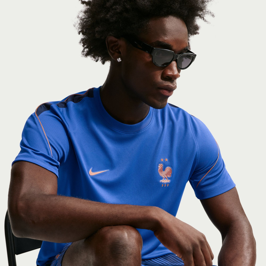 Maillot entraînement Equipe de France bleu
